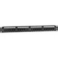 Patchpanel DN-91524U schwarz, 19", Cat.5e, Retail
