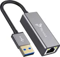 USB auf Ethernet Adapter Gigabit LAN Netzwerkadapter 1000Mb Reagle Aluminium