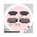 1x Bremsbelagsatz, Scheibenbremse ZIMMERMANN 20941.190.1 passend für