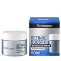Neutrogena Retinol Boost+ Intense Care Cream (1 x 50 ml), Gesichtscreme mit Retinol und Hyaluronsäure, versorgt die Haut intensiv mit Feuchtigkeit und beugt sichtbaren Zeichen der Hautalterung vor