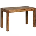WOHNLING Esstisch sheesham rechteckig, 4-Fuß-Gestell sheesham, 120,0 x 60,0 x 76,0 cm