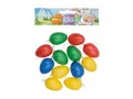 120 Kunststoffeier 4 cm farbig Ostereier Plastikeier Deko Ei Dekorieren Plastik