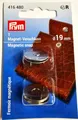 PRYM Magnet-Verschluß, 19mm, silberfarbig 416480