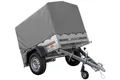 Kipper Anhänger 750 kg Garden Trailer 150 KIPP 150x106 cm [mit Hochplane, Hochsp