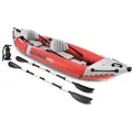 Zweierkajak INTEX "Excursion Pro K2 Set", rot, KleinbooteB:94cm H:46cm L:384cm, Vinyl, B:94cm H:46cm L:384cm
