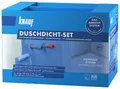 Knauf Duschdicht-Set, Praktisches Abdichtungs-System zur Duschkabine – Sanitär-Dichtung, Flexibel, Rissüberbrückend bis 2 mm, Silikon-Verträglich, für Boden- und Wand-Heizungen, blau, 1 set, 8009
