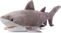 WWF - Plüschtier - Weißer Hai (109cm) lebensecht Kuscheltier Stofftier Plüschfigur