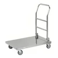 Kongamek Edelstahl-Plattformwagen 100 kg, 880 x 500 x 940 mm L/B/H