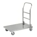 Kongamek Transportwagen KM60360, Edelstahl, klappbar, 820 x 520mm, Tragkraft 100kg