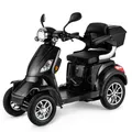 Seniorenmobil 4-Rad Elektromobil ElektroRoller 1000W VELECO FASTER SCHWARZ