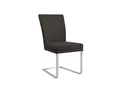 Niehoff MĂ¶bel Indoor Niehoff Colorado Schwingstuhl Gestell Edelstahl flach, Leder Napoli mocca 4051781309741