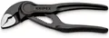KNIPEX 87 00 100 Cobra® XS Wasserpumpenzange 100 mm Rohrzange Zange atramentiert