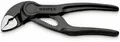 Knipex Cobra® XS aufgeprägte, raue Oberfläche grau atramentiert 100 mm