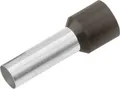 Cimco 187012 Aderendhülse 1.5 mm² Teilisoliert Schwarz 100 St. (187012)