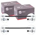 2x A.B.S. BREMSSCHLÄUCHE HINTEN passend für TOYOTA COROLLA