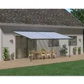 Palram - Canopia Terrassenüberdachung Sierra 619 cm x 295 cm Grau