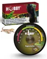 HOBBY Terraristik analoges Hygrometer I zur exakten Kontrolle der Luftfeuchtigkeit in Terrarien I hochwertiger Feuchtigkeitsmesser für ideales Terrarienklima I für alle Terrarienarten I selbstklebend
