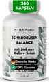 XTRA FUEL Schilddrüsen Balance - Jod (Kelp) Selen Komplex - Schilddrüse Kapseln