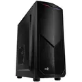 AeroCool Tomahawk Midi-Tower Gaming-Gehäuse Schwarz Integrierte Beleuchtung