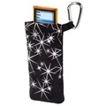 Hama MP3-Hülle 'Stars' - Cover für MP3-Player, Tüte, Schwarz, Weich, nicht wasserfest, Elektronik-Zubehör, Täglicher Gebrauch, Reisen