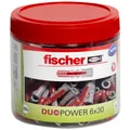 FISCHER Dübel "DUOPOWER", 30 mm, Kunststoff - grau