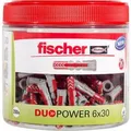 Fischer Dübel DuoPower Ø 6 mm x 30 mm Runddose 200-teilig