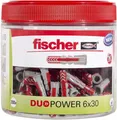 fischer DuoPower 6x30 Universalduebel Runddose 200Stueck Beton Ziegel Stein