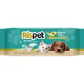 Hygienetücher XL 54 Stk Avocado & Seide für Hunde Katzen Fellpflege Rispet