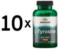 10 x Swanson L-Tyrosine, 500mg - 100 caps (169,90 EUR/kg)