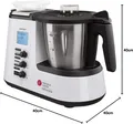Silvercrest Monsieur Cuisine Edition Plus Küchenmaschine Multifunktion Schwarz S