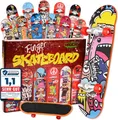 Finger Skateboard Set 12 einzigartige Designs für endlosen Spaß Fingerboard