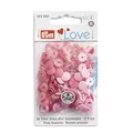 Prym 393.500 Press Fasteners, Pink, Einheitsgröße