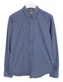 Hugo Boss CliffE Boss Orange Formelle Shirt Herren Groß Kariert Geknöpft