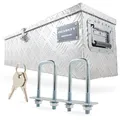 HASKYY Aluminium Transportbox 800x220x220 mm Truckbox Deichselbox Werkzeugkasten Alubox Alukoffer