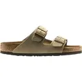 Kaufen Sie die Birkenstock Arizona Taupe bei Kicksshop. Bequeme beige Uni-Sandale mit dem legendären Birkenstock-Fußbett. - Beige - 39