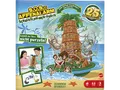 MATTEL GAMES HTW65 S.O.S. Affenalarm: Schaukelpalmen-Party Kinderspiel Mehrfarbig