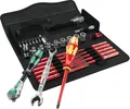 WERA Kraftform Kompakt W1 35-tlg. Wartung Montageset Werkzeugset mit Tasche