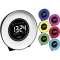 Tfa Dostmann - 60.2023.02 Quarz Wecker Weiß, Blau, Gelb, Grün, Rosa, Rot, Hellblau Alarmzeiten 1 Groß
