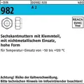 Sechskantmutter DIN 982 Klemmteil M16 A 2 100 Stück