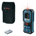 Bosch Professional Laser-Entfernungsmesser GLM 40-31 mit 2 x 1,5 V Batterie LR6 (AA) - in Tasche - 0601075000