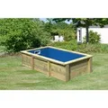 Karibu Massivholzpool Pool Triton Kesseldruckimprägniert 69 x 271 x 148 cm
