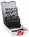 Bosch HSS-Spiralbohrer PointTeQ, ProBox, 19-Teilig, grau (2608577351)