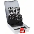 Bosch Accessories 2608577351 Bosch Power Tools Metall-Spiralbohrer-Set 19teilig 1 mm, 1.5 mm, 2 mm, 2.5 mm, 3 mm, 3.5 mm, 4 mm, 4.5 mm, 5 mm, 5.5 mm, 6 mm, 6.5