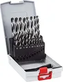 Bosch Spiralbohrer-Set 2608577351 | HSS PointTeQ | 19-tlg. | Ø 1-10 mm | Metallbohrer | DIN 338 | ProBox | Chrom