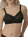 Triumph Damen BH Delicate Doreen N, ohne Bügel, ohne Polsterung, Verstellbare Träger, 100F, Schwarz
