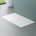 Mai & Mai Duschtasse 70x120x3 cm Duschwanne aus Mineralguss Mineralgusswanne in Weiß DIN-Anschlüsse Geoma07