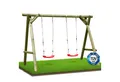 Gartenpirat Schaukelgestell Schaukelgestell Schaukelgerüst für Kinder Holz KDI Classic TÜV Geprüft, TÜV Geprüft