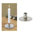 Novaliv Standkerzenhalter Silber Stabkerzenhalter
