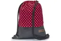 By Bers Turnbeutel Leon By Bers Turnbeutel Beutelrucksack Freizeitrucksack gymbag (Turnbeutel Beutelrucksack Tagesrucksack für Strand Sport Festival Freizeit Alltag Einkauf aus Baumwolle Innentasche Schlüsselband), robuste hochwertige Baumwolle - bestens verarbeitet