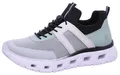 Rieker Damen Sneaker Schlupfschuh Zugband auftrittsdämpfend M6061, Größe:42 EU, Farbe:Grün